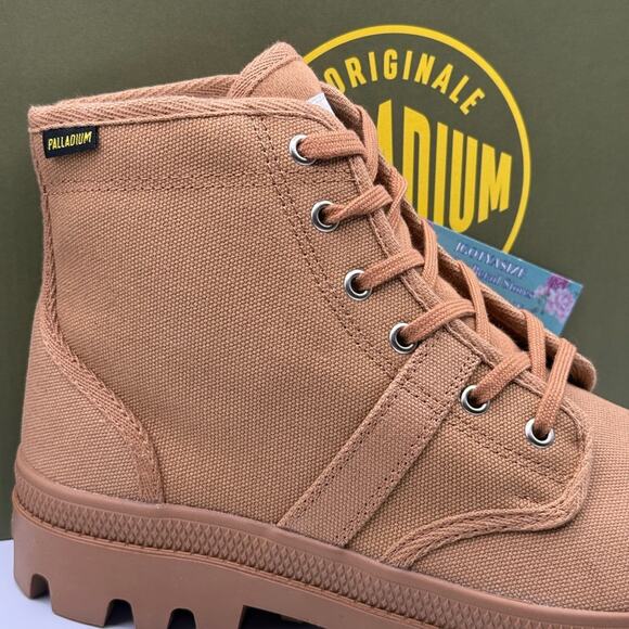 PALLADIUM PALLABROUSSE CANVAS BOOTS - Picture 3 of 10